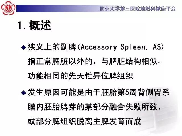 【病例】盆腔副脾蒂扭转1例CT