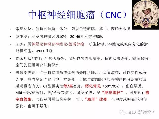 【PPT】侧脑室发育及常见肿瘤与肿瘤样病变的鉴别诊断