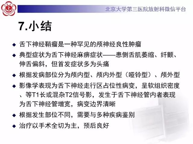 【病例】舌下神经鞘瘤2例MR影像表现
