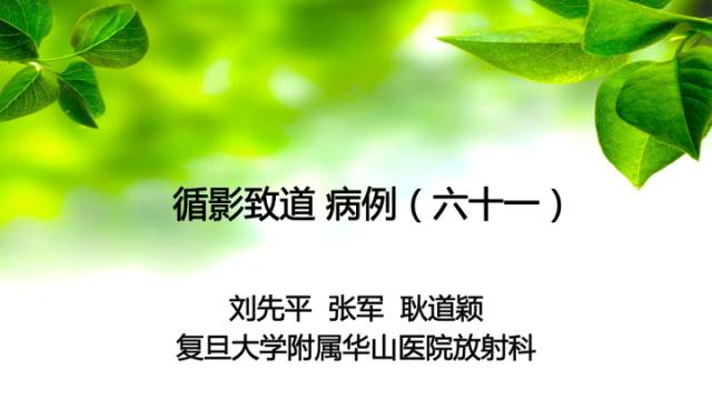【病例】颅底软骨肉瘤1例CT及MR影像诊断思路