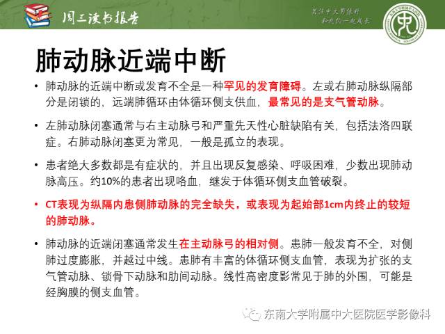 【PPT】支气管动脉：解剖、功能及增粗和异常改变