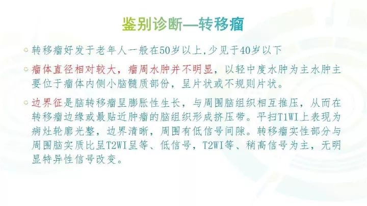 【PPT】毛细胞型星形细胞瘤MR诊断及鉴别诊断