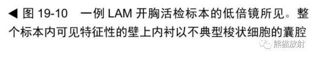 肺淋巴管肌瘤病(LAM)的诊断与鉴别诊断 肺淋巴管肌瘤病(LAM)的诊断与鉴别诊断