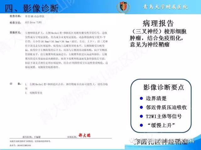【PPT】颅底孔道的影像解剖和诊断