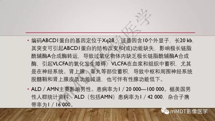 【病例】肾上腺脊髓神经病1例MR
