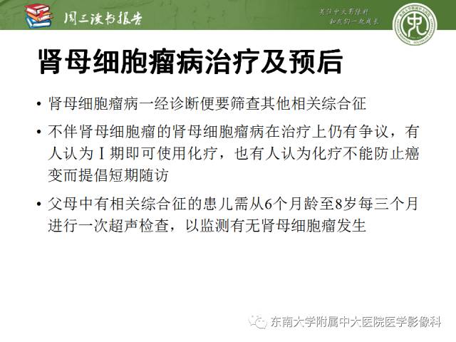 【PPT】儿童肾肿瘤：影像-病理相关性第一部分(0 ~ 10岁)