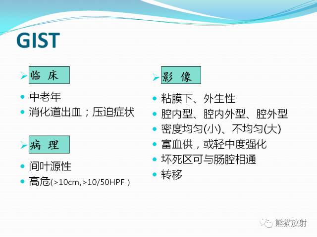 【病例】胃肠道间质瘤GIST一例CT影像诊断