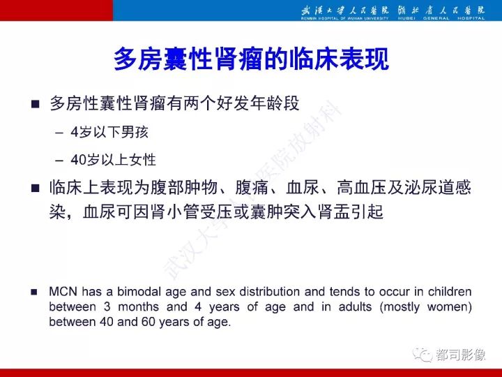【PPT】多房囊性肾瘤影像诊断