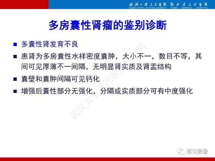 【PPT】多房囊性肾瘤影像诊断