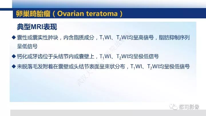 【PPT】女性生殖系统T2WI低信号病变影像诊断