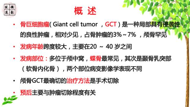 【病例】颞骨骨巨细胞瘤1例CT及MR影像诊断分析