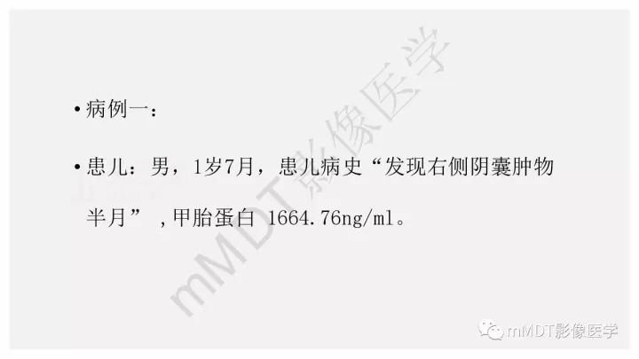 【PPT】卵黄囊瘤(内胚窦瘤)影像诊断