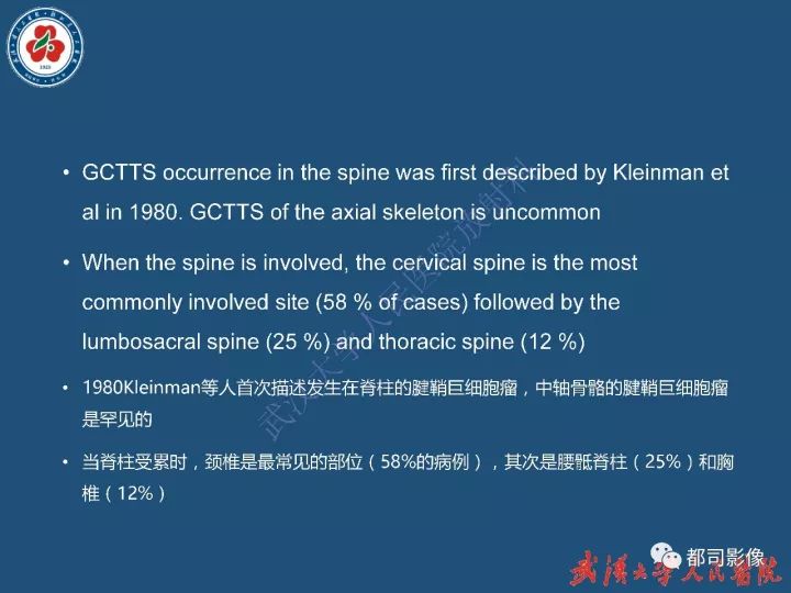 【病例】寰椎及枕骨弥漫性腱鞘巨细胞瘤1例CT及MR影像诊断