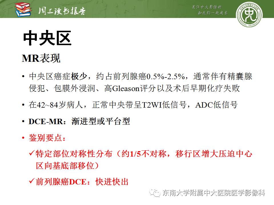 【PPT】MR易误诊为前列腺癌的良性表现：影像-病理相关性