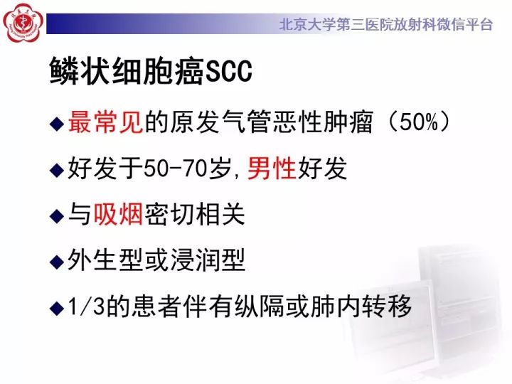 【病例】气管肿瘤1例CT影像诊断