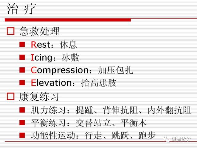踝关节韧带解剖及损伤 踝关节韧带解剖及损伤