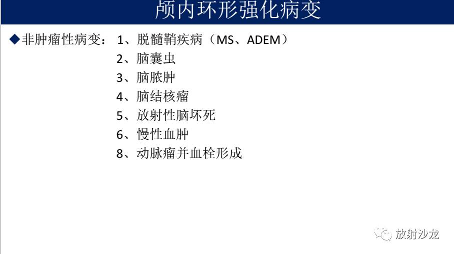 【病例】胶质母细胞瘤1例MR影像表现