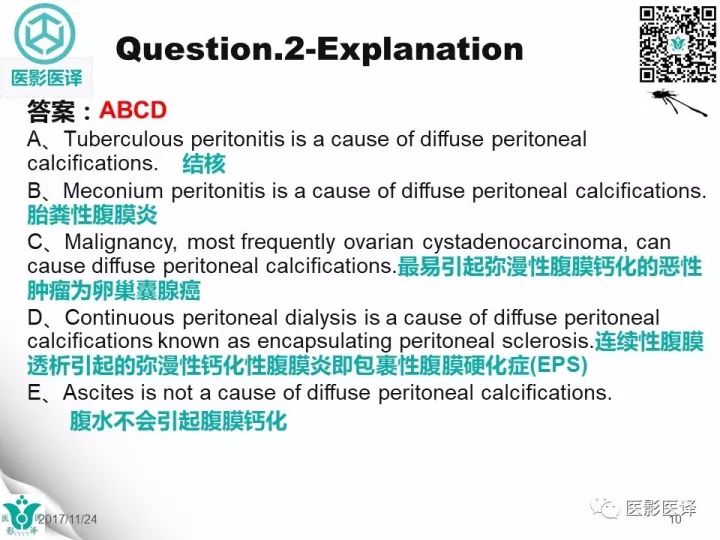 【病例】钡剂性腹膜炎1例X线CT