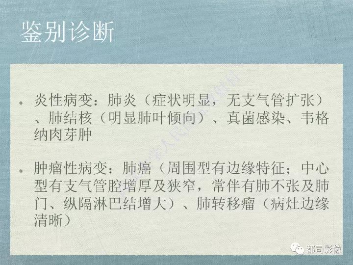 【PPT】原发性肺淋巴瘤影像诊断
