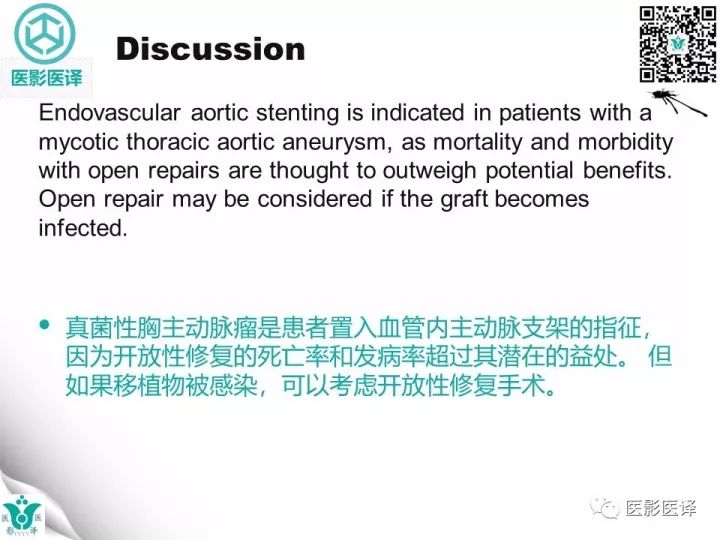 【病例】降主动脉胸段真菌性动脉瘤包裹性破裂1例