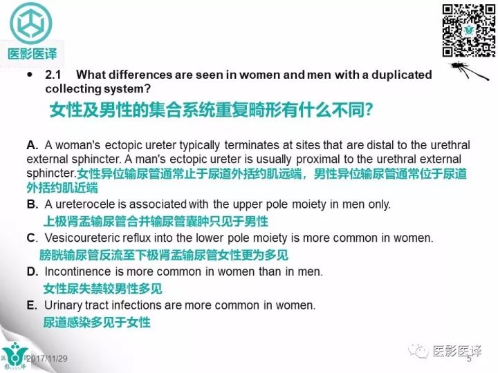 【病例】肾盂输尿管重复畸形伴异位输尿管开口于阴道壁1例CT