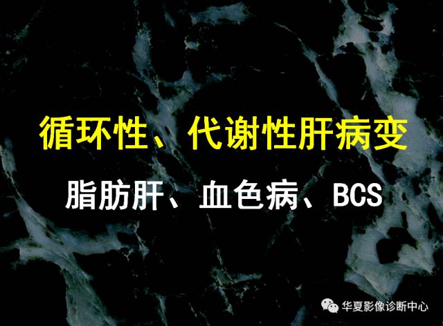 【PPT】非占位性肝病变MRI诊断