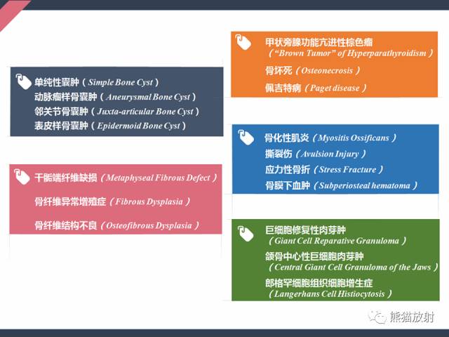 【PPT】骨肿瘤样病变——从病理到影像
