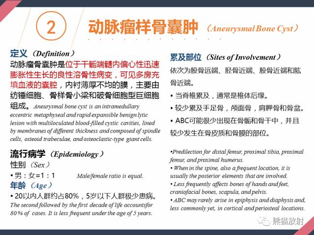【PPT】骨肿瘤样病变——从病理到影像