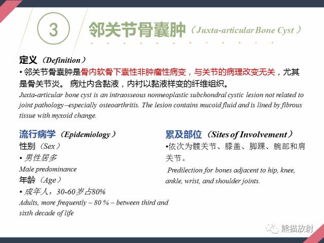 【PPT】骨肿瘤样病变——从病理到影像