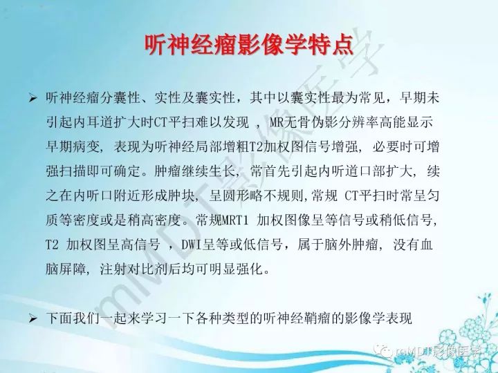 【PPT】听神经鞘瘤