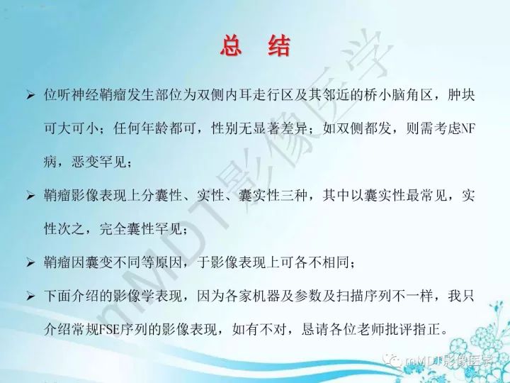 【PPT】听神经鞘瘤