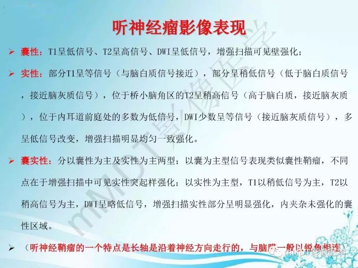 【PPT】听神经鞘瘤