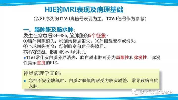 【PPT】新生儿缺氧缺血性脑病（HIE）的MRI诊断