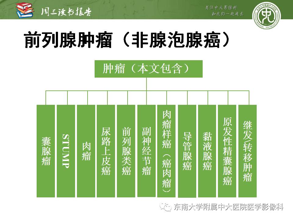 【PPT】超越前列腺腺癌：扩大前列腺病变MR鉴别诊断