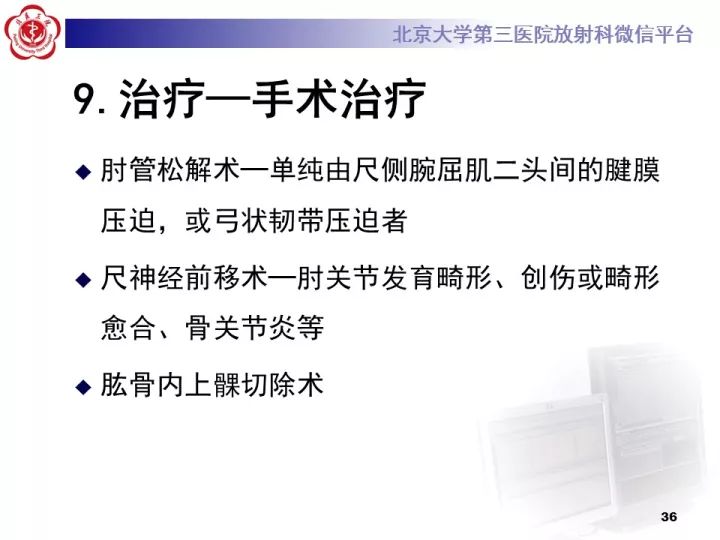 【病例】肘管综合征1例MR影像表现