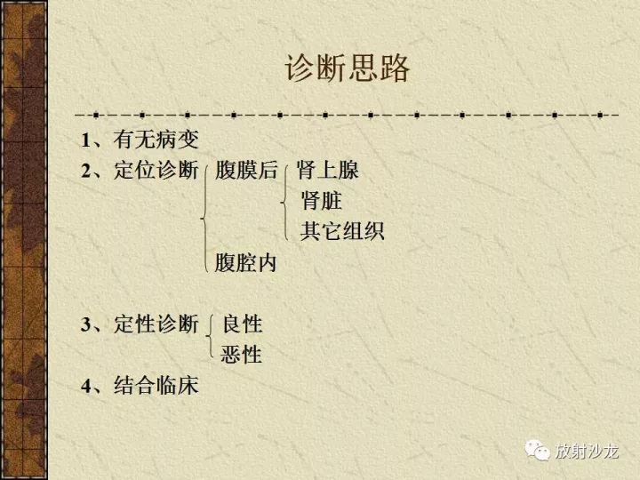 【病例】腹膜后PNET一例CT影像表现