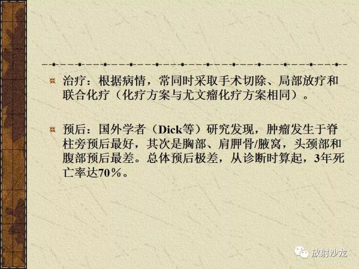 【病例】腹膜后PNET一例CT影像表现