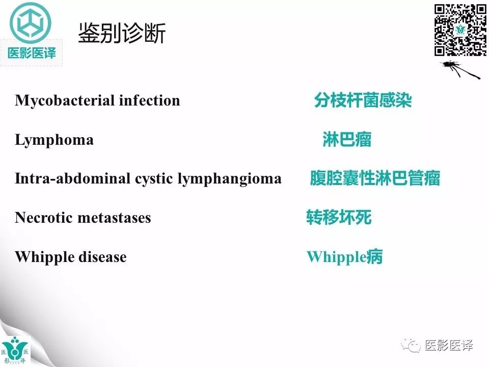 【病例】肠系膜空洞性淋巴结综合症1例CT