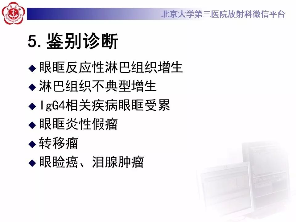 【病例】眼眶淋巴瘤1例CT影像表现