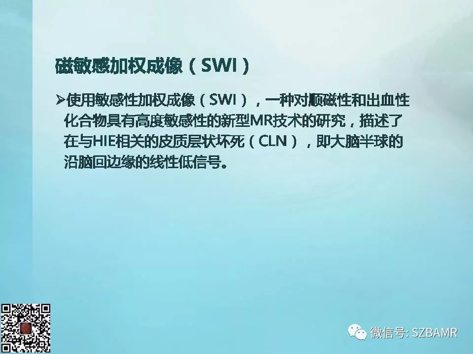 【PPT】非新生儿缺氧缺血性脑病的病理生理学改变及CT和MRI表现