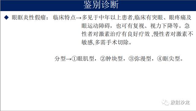 【病例】眼眶淋巴瘤1例MR影像表现