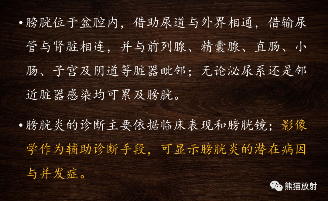 【PPT】膀胱疾病的影像学诊断