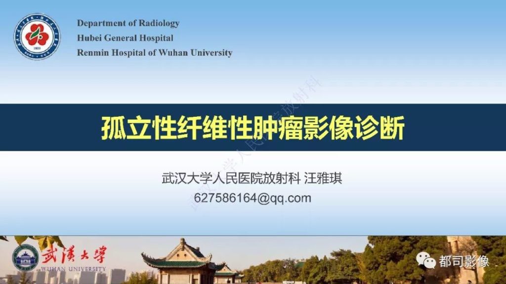【PPT】孤立性纤维性肿瘤影像诊断