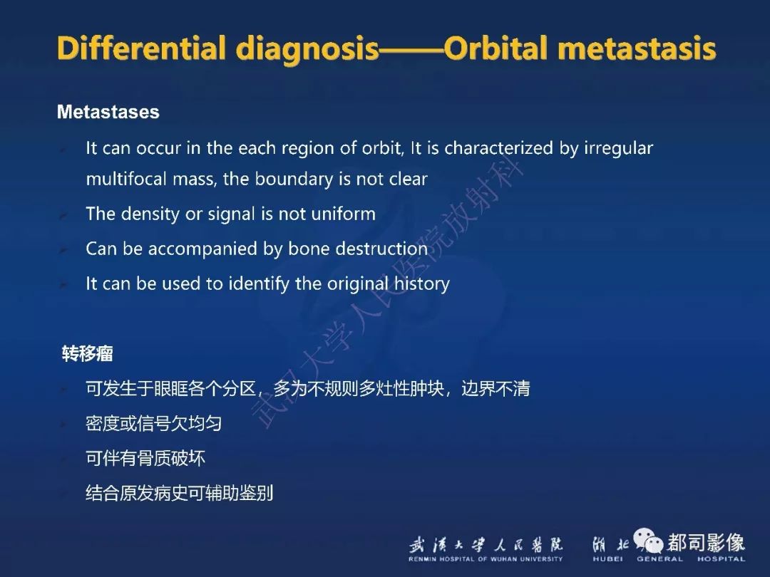 【PPT】眼眶黏膜相关淋巴组织淋巴瘤影像诊断