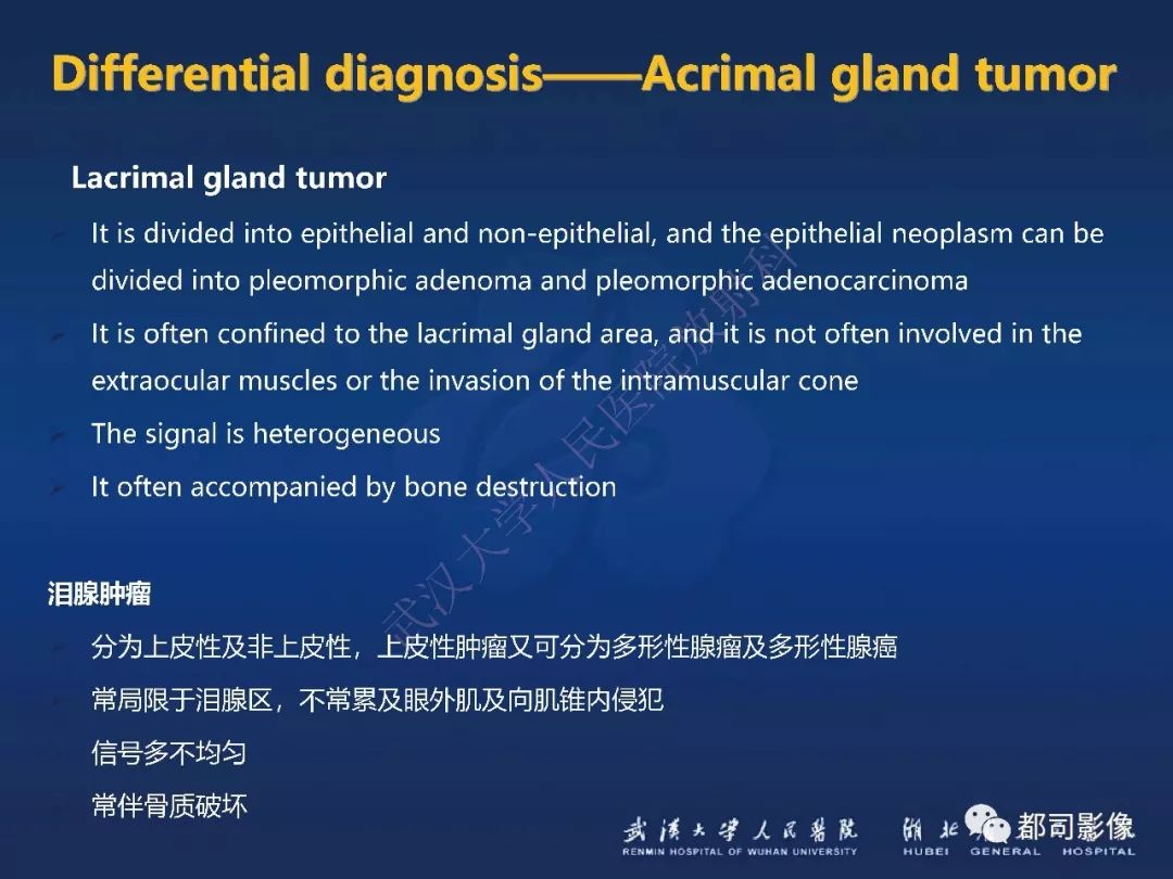 【PPT】眼眶黏膜相关淋巴组织淋巴瘤影像诊断