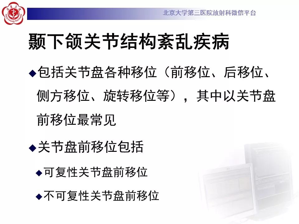 【病例】颞下颌关节紊乱病1例MR影像诊断