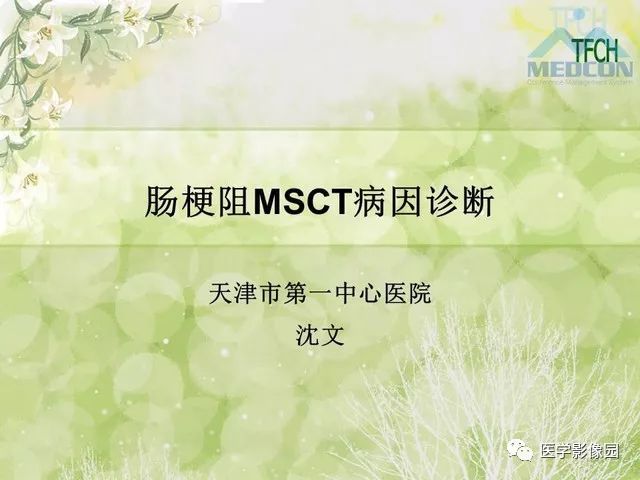 【PPT】肠梗阻MSCT病因诊断