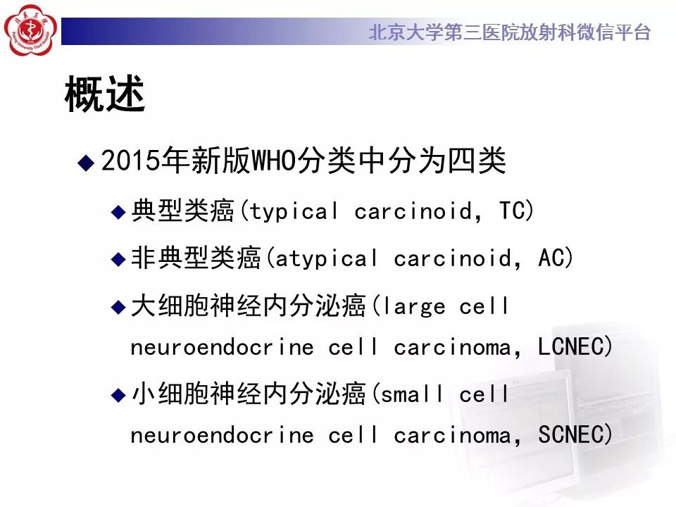【病例】胸腺神经内分泌肿瘤1例CT影像表现