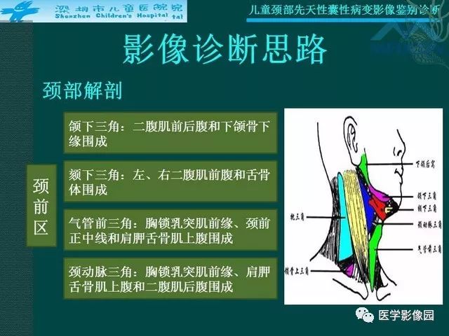 【PPT】儿童颈部先天性囊性病变影像鉴别诊断