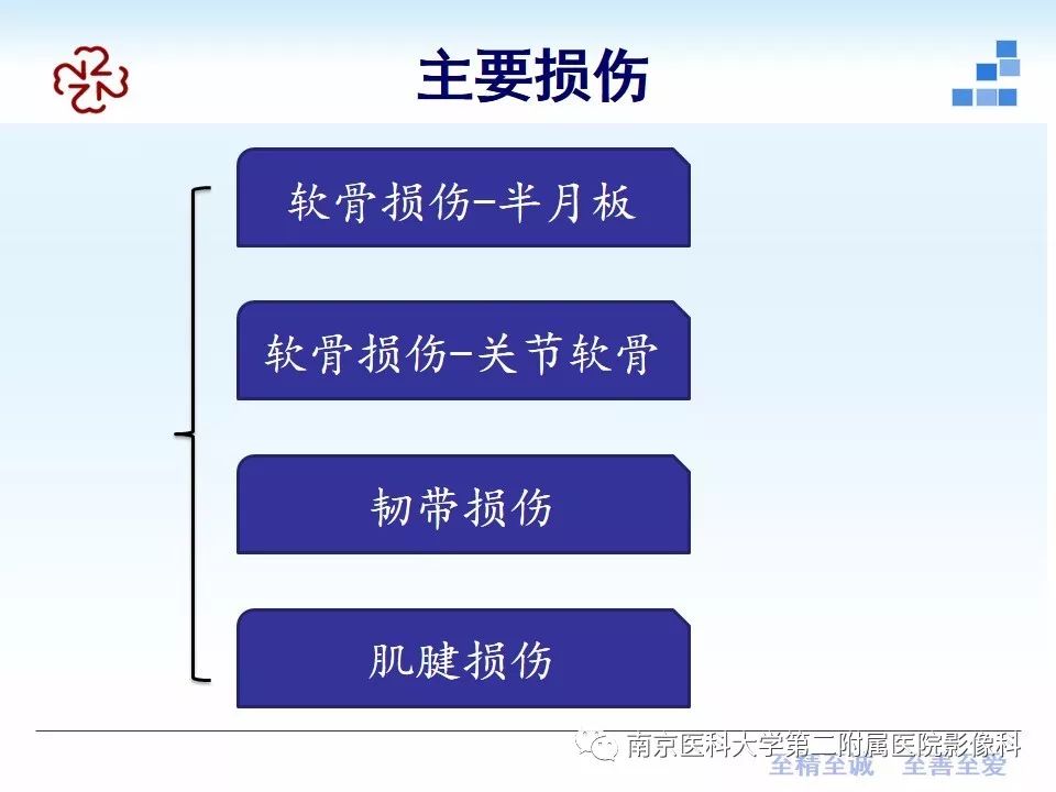 【PPT】膝关节运动损伤的MR表现
